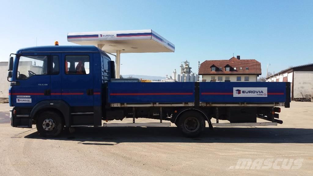 MAN TGL8.180 Platós / Ponyvás teherautók