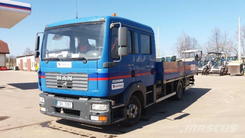 MAN TGL8.180 Platós / Ponyvás teherautók
