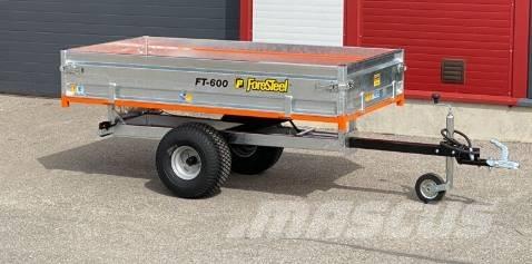 Foresteel *2* FT-600 Platós / Ponyvás pótkocsik