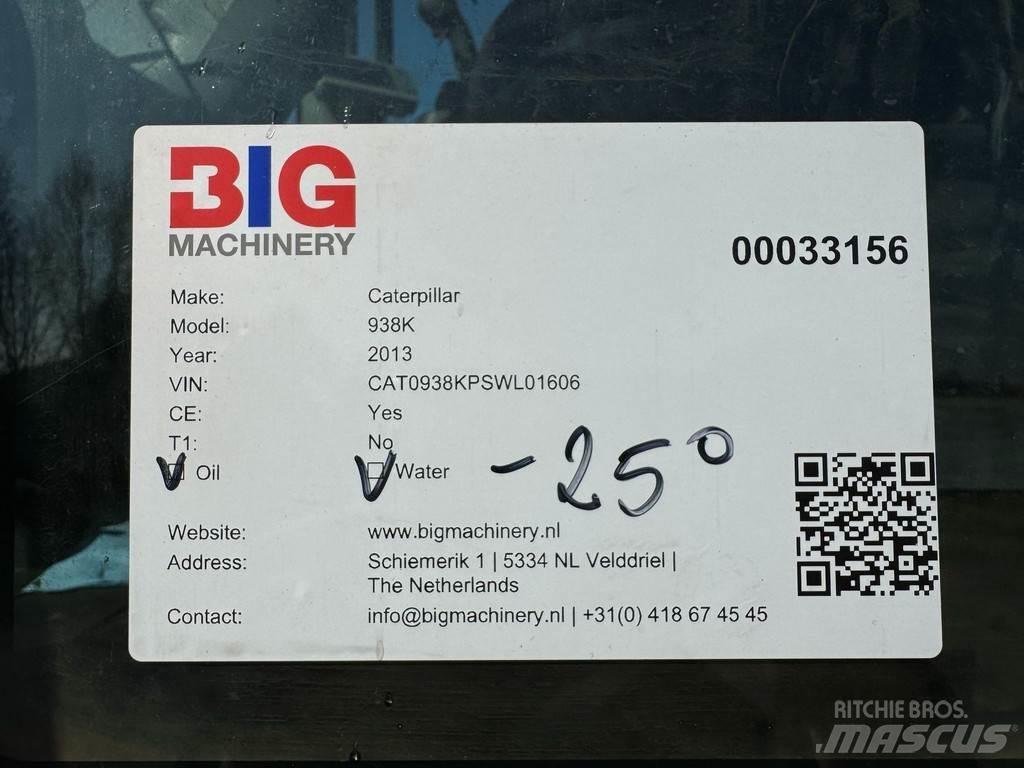 CAT 938K Gumikerekes homlokrakodók