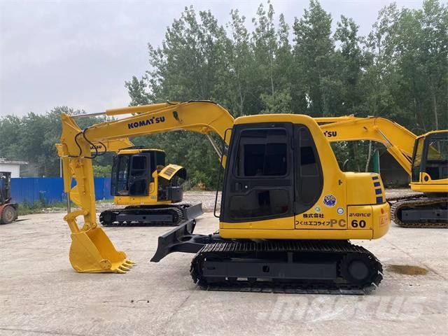 Komatsu PC 60-7 Lánctalpas kotrók