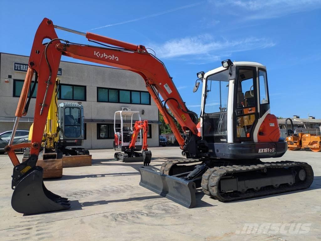 Kubota KX 161-3 A Mini kotrók < 7t