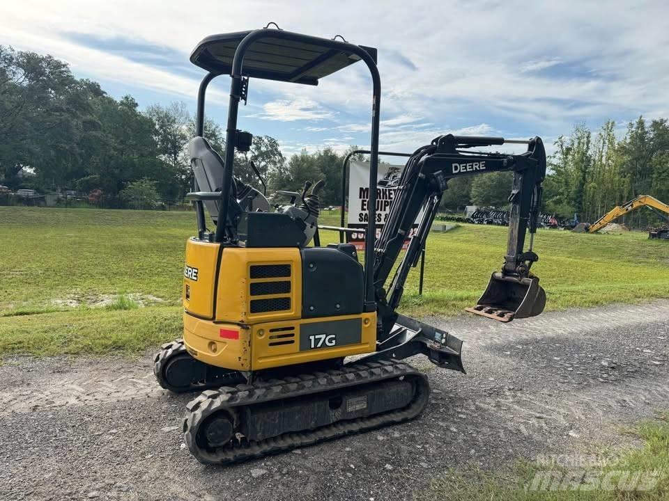 John Deere 17 G Mini kotrók < 7t