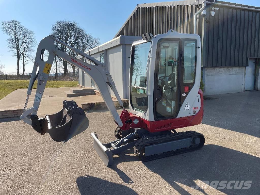 Takeuchi TB 216 Mini kotrók < 7t