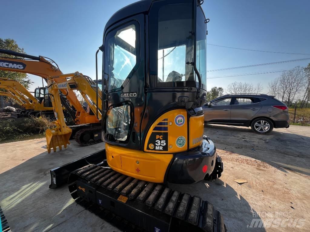 Komatsu PC 35 MR Mini kotrók < 7t