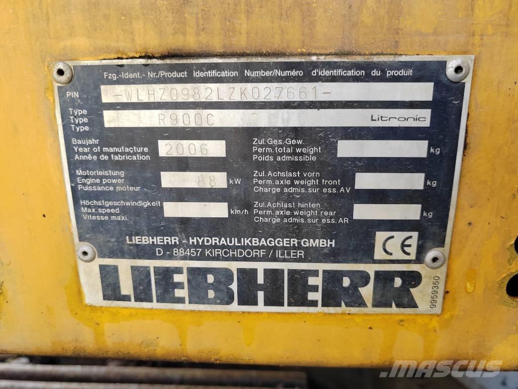 Liebherr R 900 C Lánctalpas kotrók