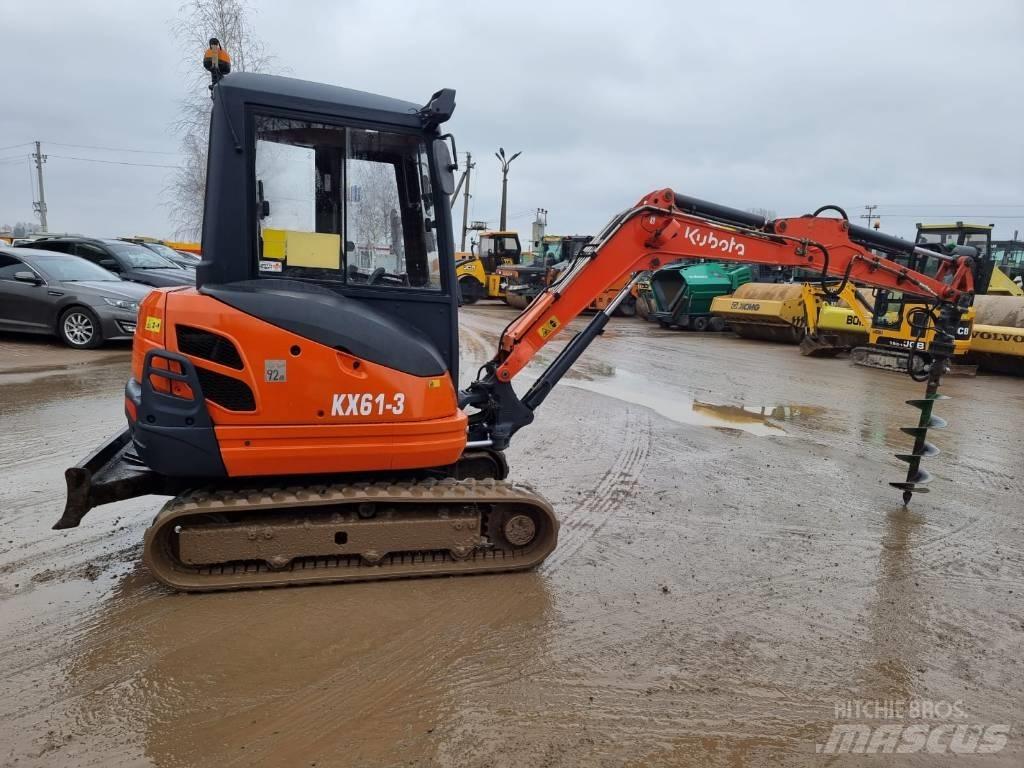 Kubota KX 61-3 Mini kotrók < 7t
