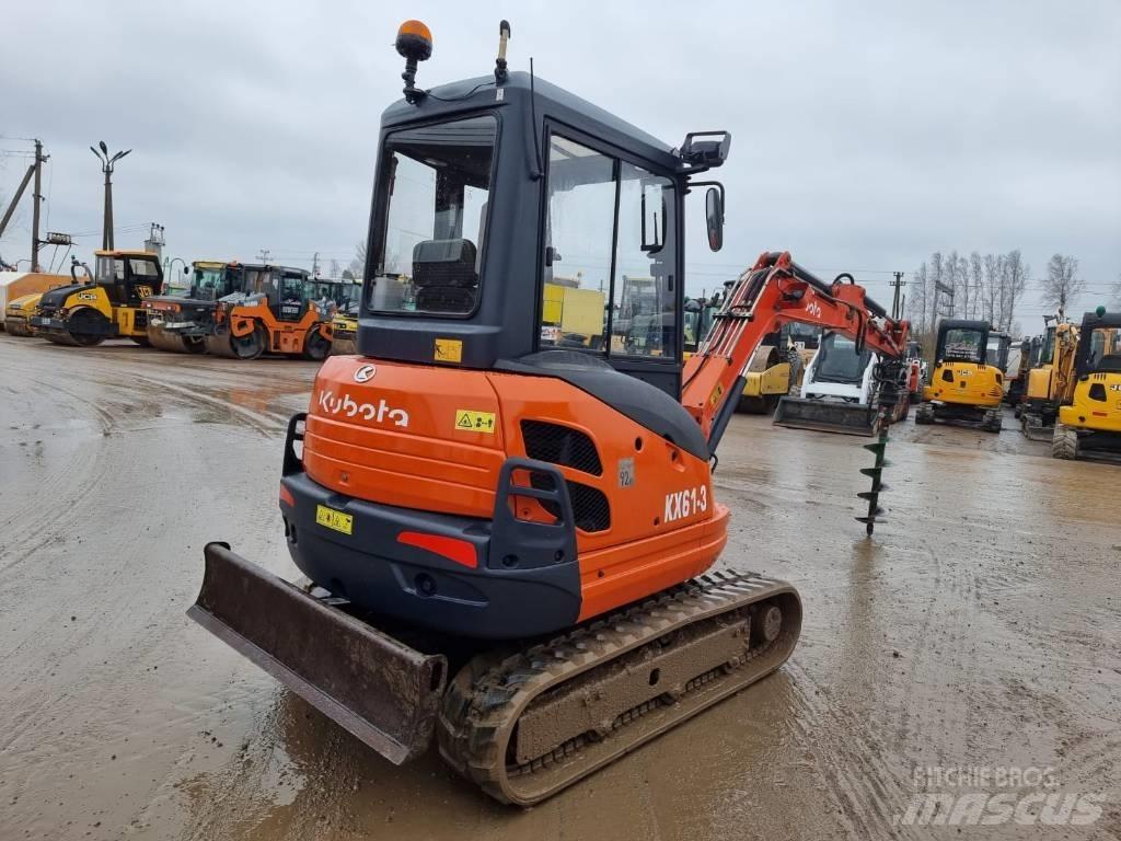Kubota KX 61-3 Mini kotrók < 7t