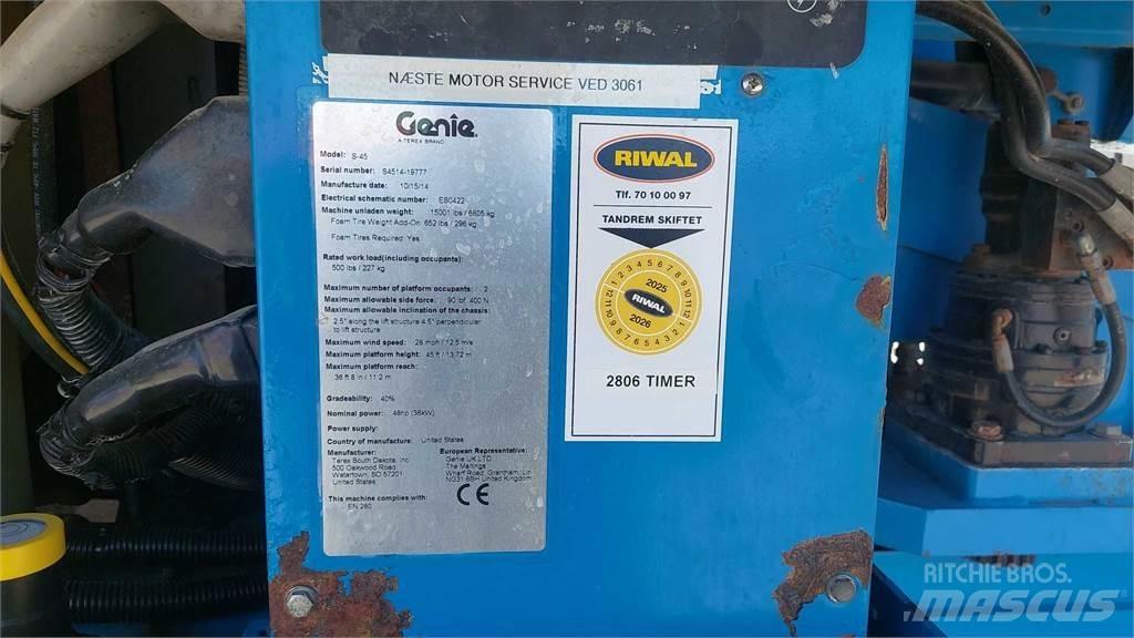 Genie S45 Teleszkópos emelők