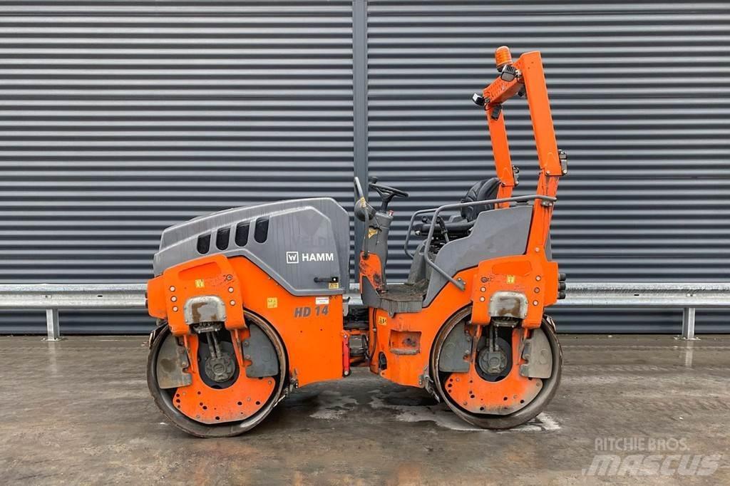 Hamm HD 14 VV Ikerdobos hengerek
