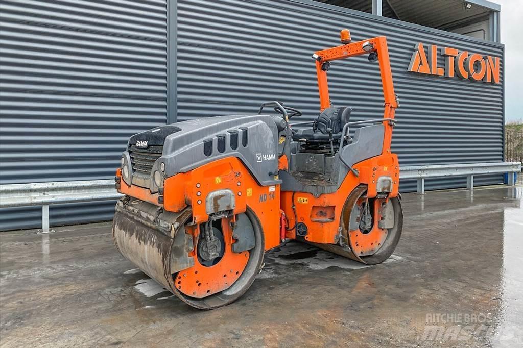 Hamm HD 14 VV Ikerdobos hengerek