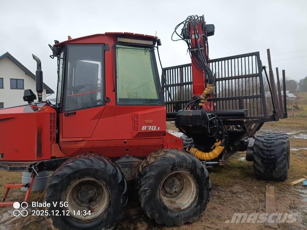 Valmet 830.1 Kihordók