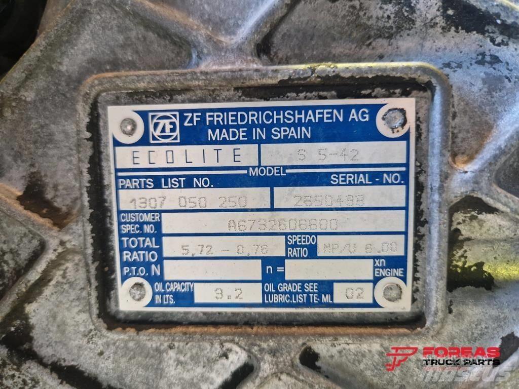 Mercedes-Benz S 5-42 Hajtóművek