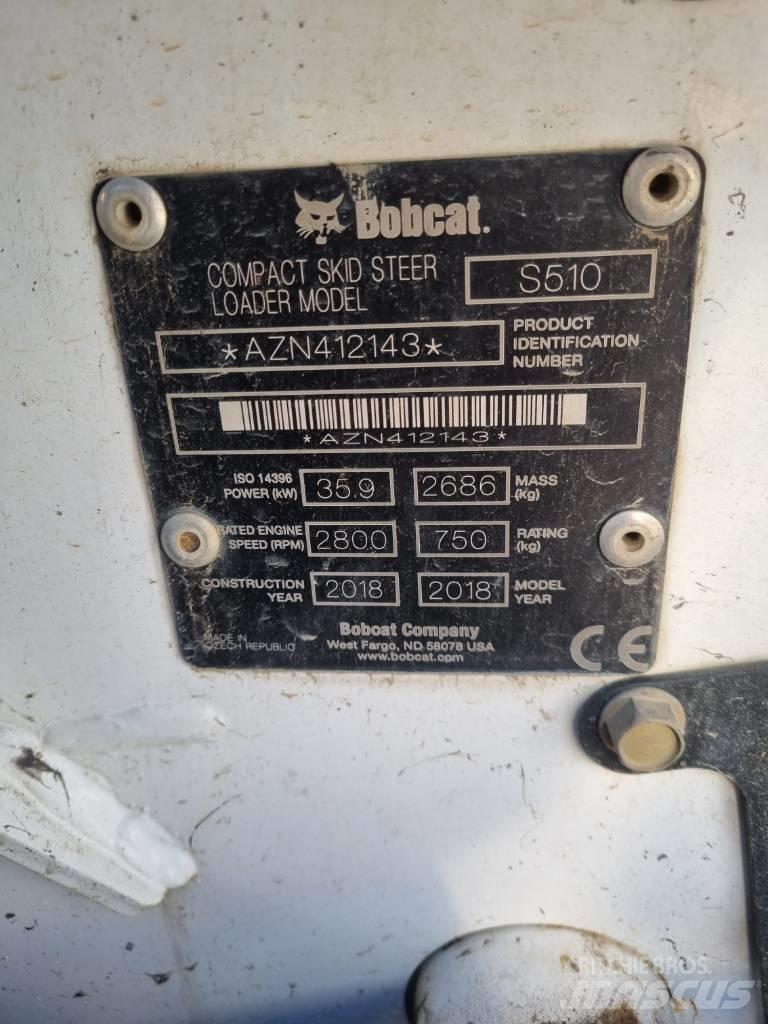 Bobcat S 510 Kompaktrakodók