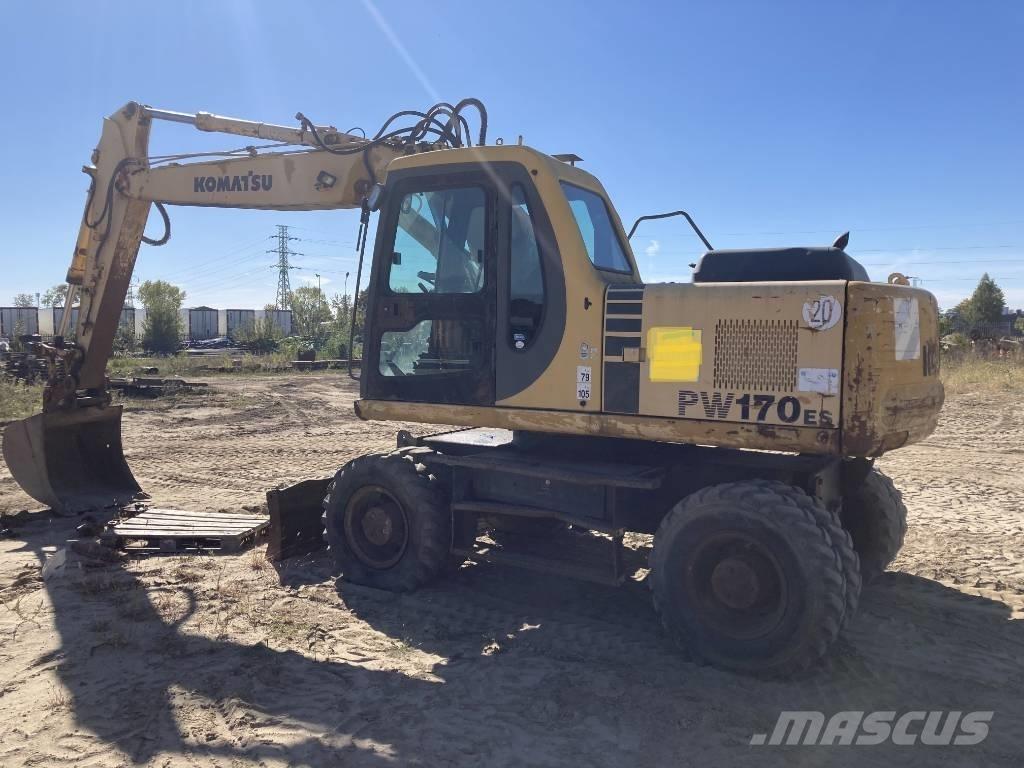 Komatsu PW 170-6 Gumikerekes kotrók