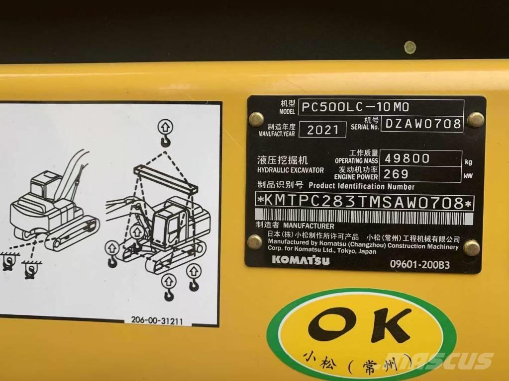 Komatsu PC500LC-10MO Lánctalpas kotrók