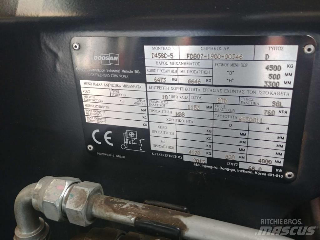 Doosan D45 SC-5 Dízel targoncák