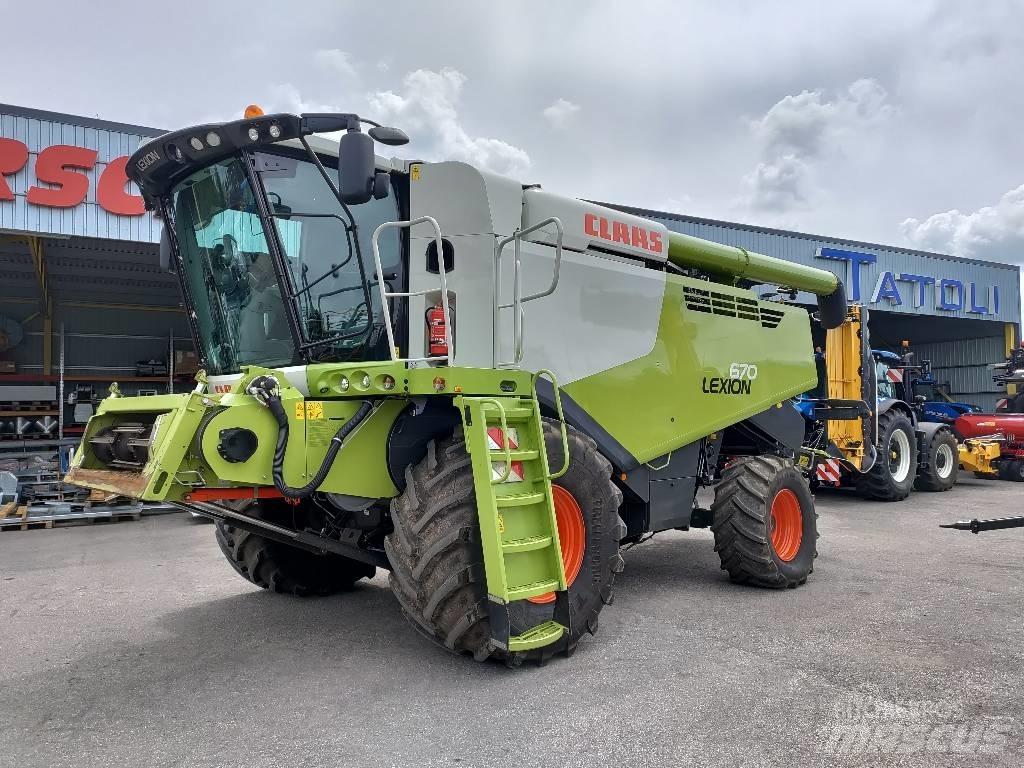 CLAAS Lexion 670 Kombájnok