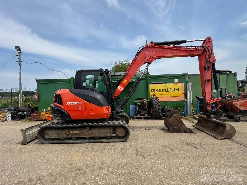 Kubota KX 008-4 Mini kotrók < 7t