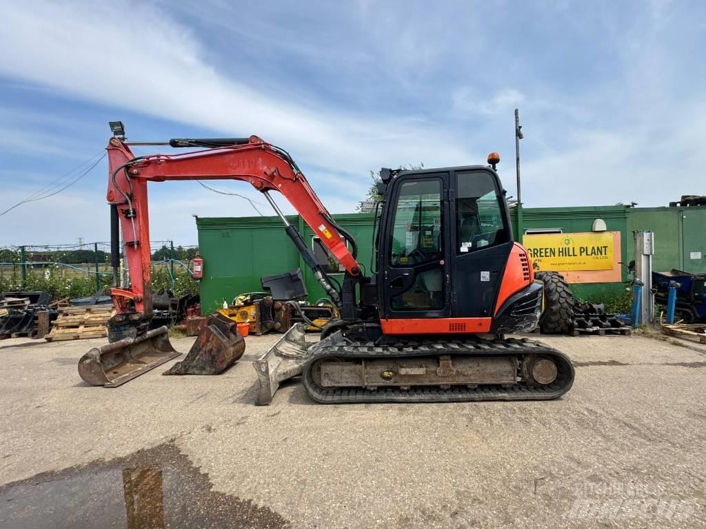 Kubota KX 008-4 Mini kotrók < 7t