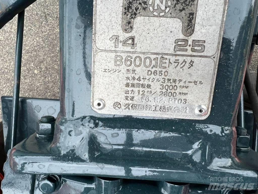 Kubota B 6001E Traktorok
