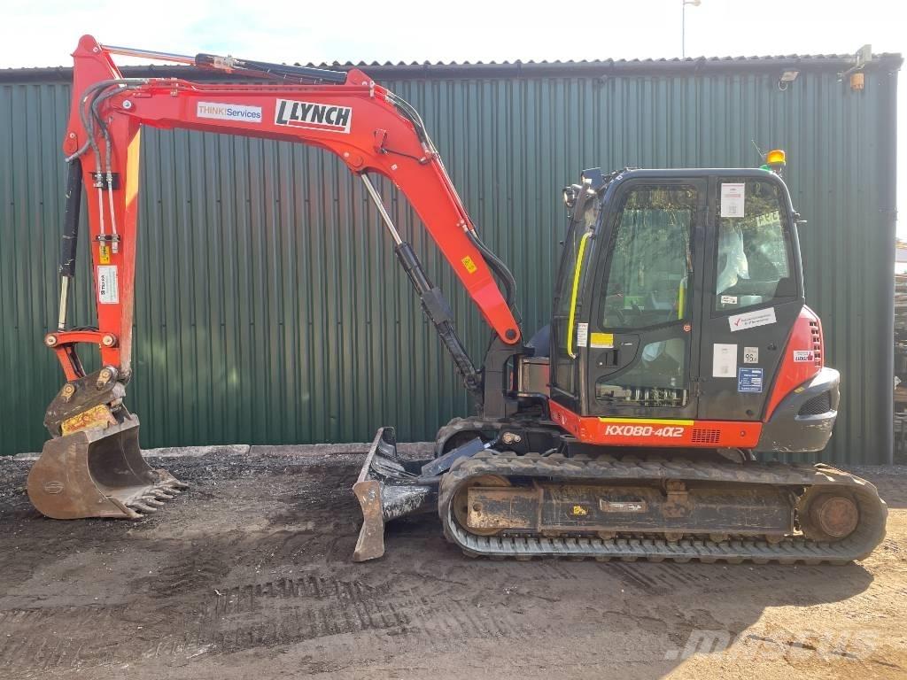 Kubota KX 080-4a2 Közepes (midi) kotrók 7 t - 12 t