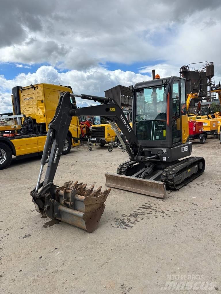 Volvo ECR 25 D Mini kotrók < 7t
