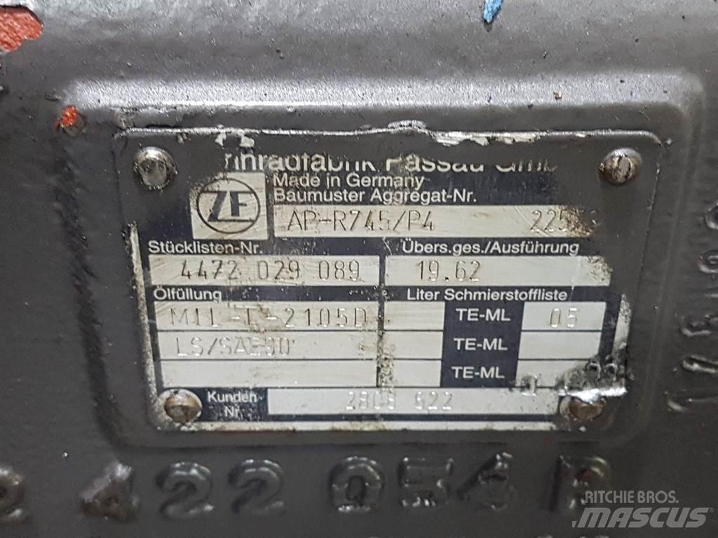 ZF AP-R745/P4 Tengelyek
