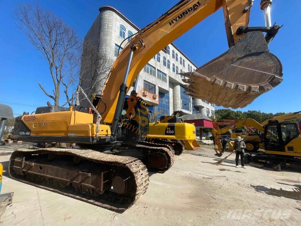 Hyundai Robex 520 VS Lánctalpas kotrók