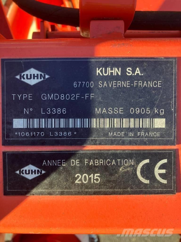 Kuhn GMD 802 F-FF Kaszák