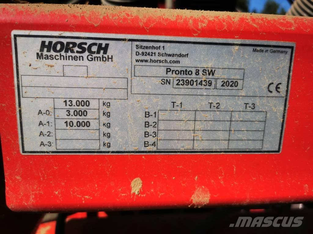 Horsch Pronto 8 SW Sorvetőgép