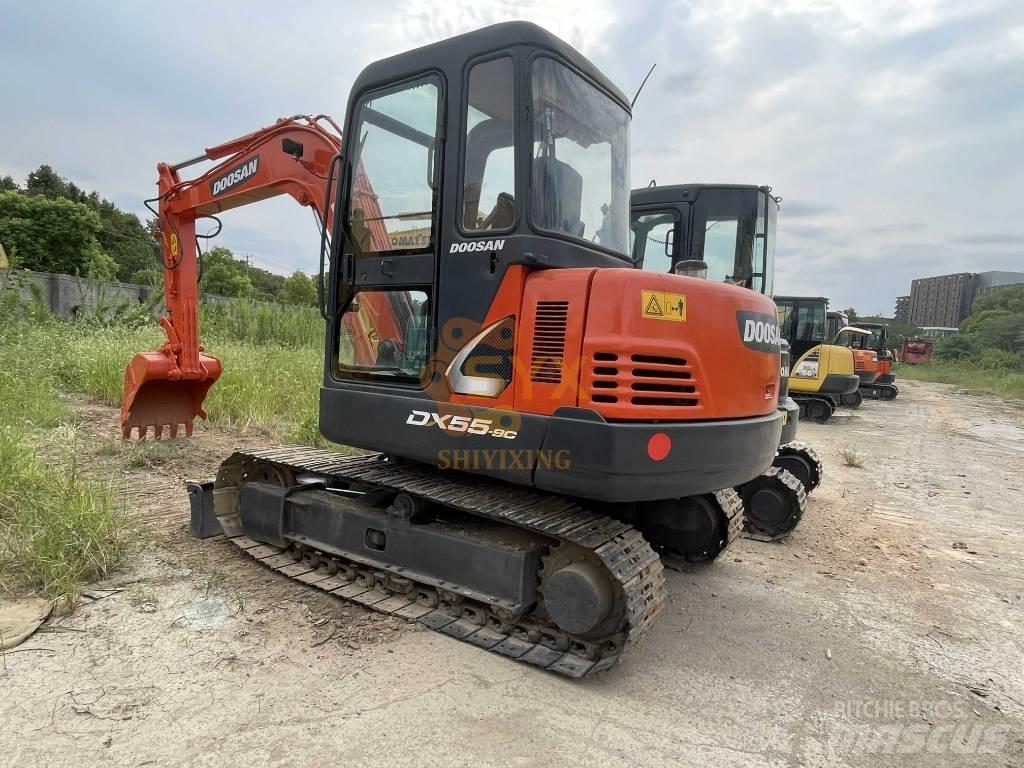 Doosan DX 55 Mini kotrók < 7t