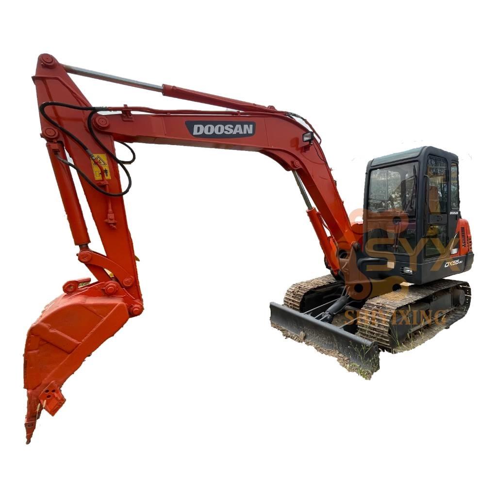 Doosan DX 55 Mini kotrók < 7t