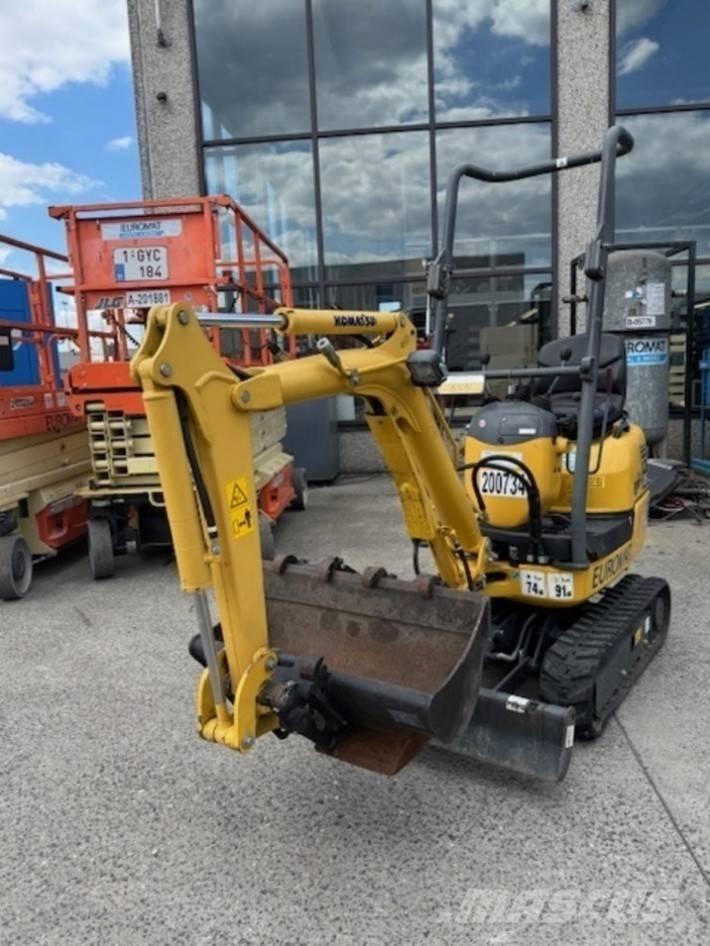 Komatsu PC 09-1 Mini kotrók < 7t