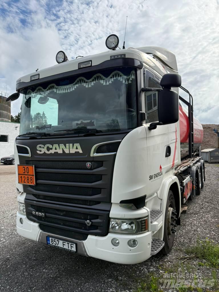 Scania R 520 Tartályos teherautók