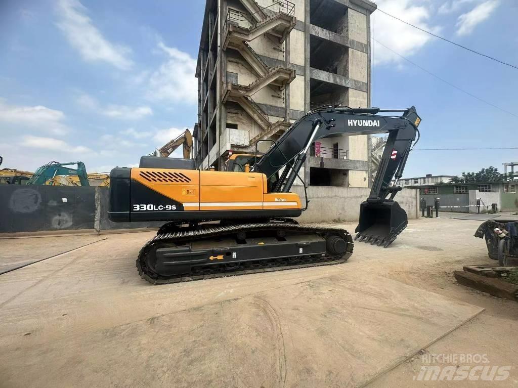 Hyundai 330-9s Lánctalpas kotrók
