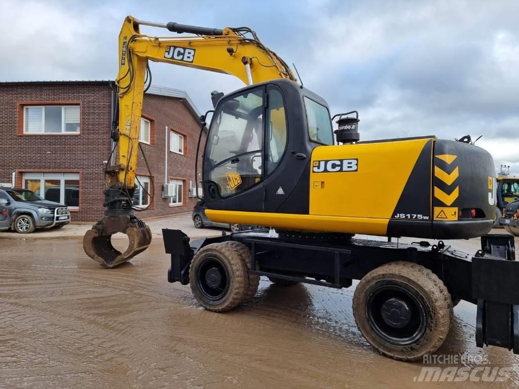JCB JS 175 W Gumikerekes kotrók