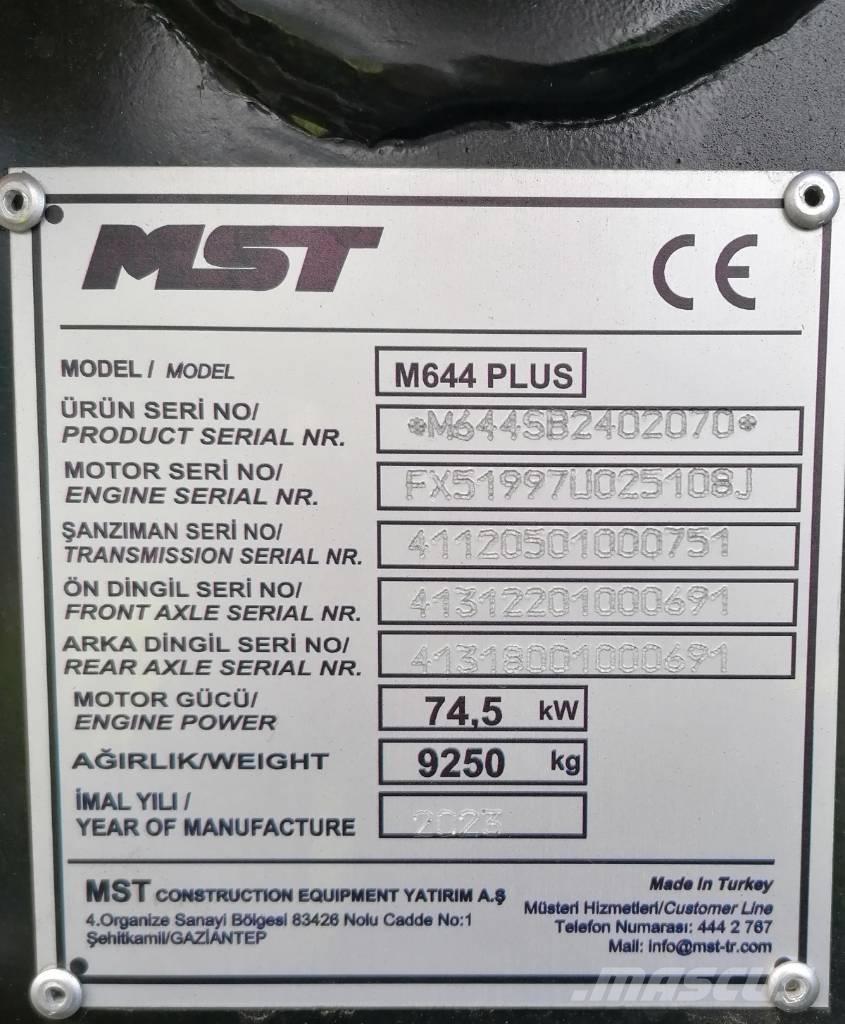 MST M644PLUS Kotrórakodók