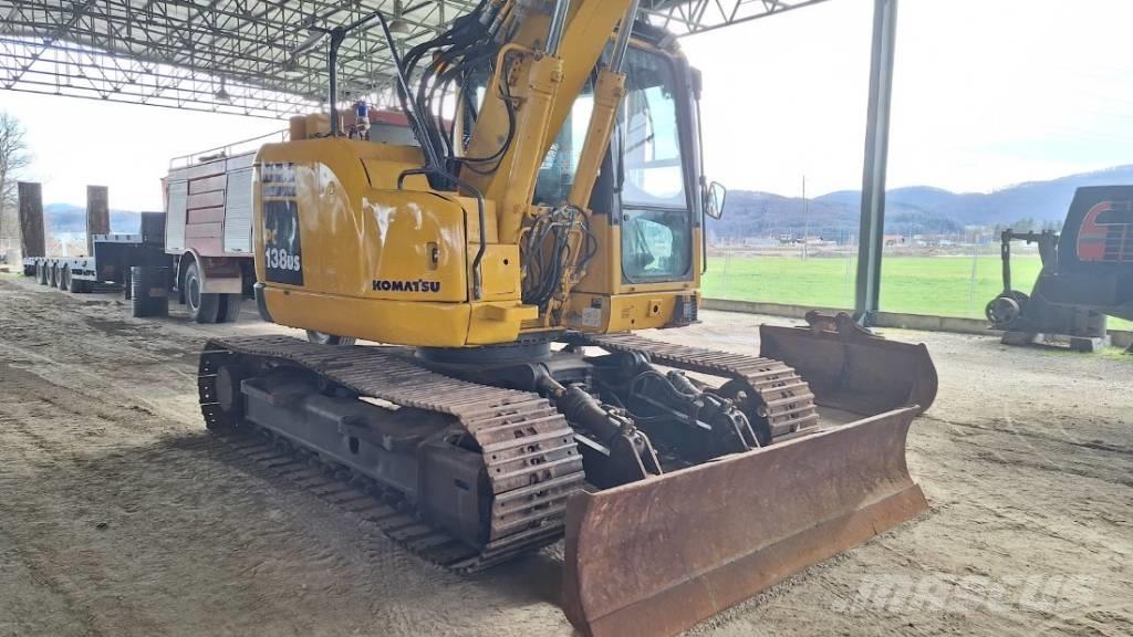 Komatsu PC 138 US-8 Lánctalpas kotrók