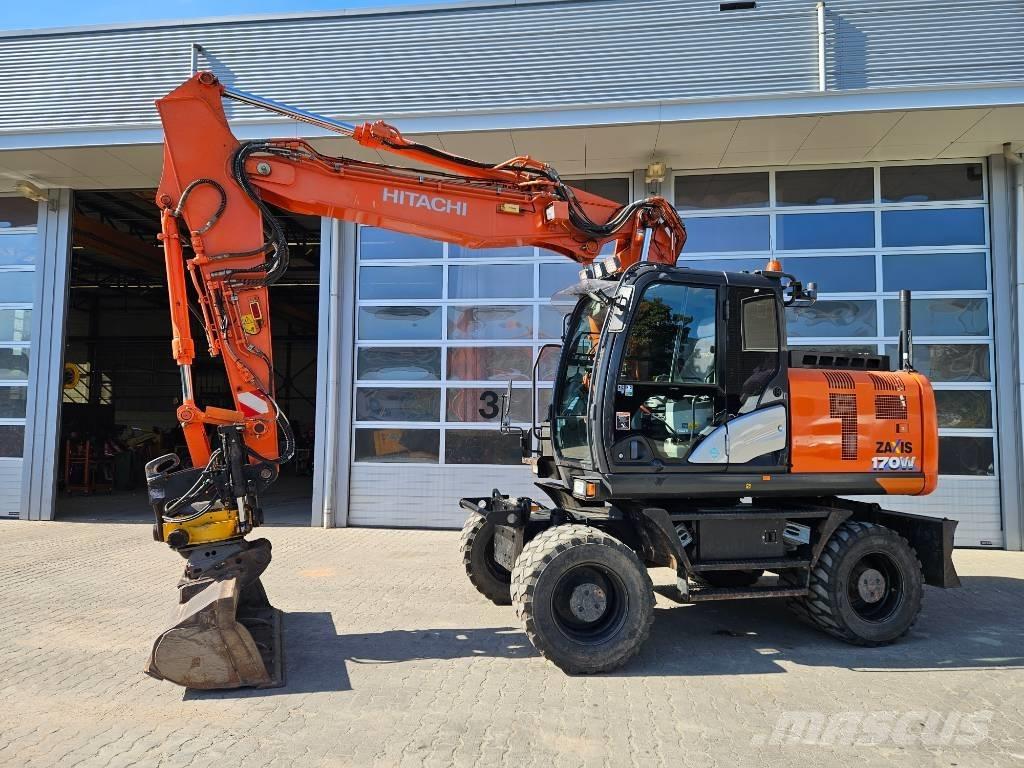 Hitachi ZX170W-6 Gumikerekes kotrók