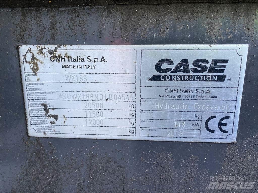 CASE WX188 Gumikerekes kotrók