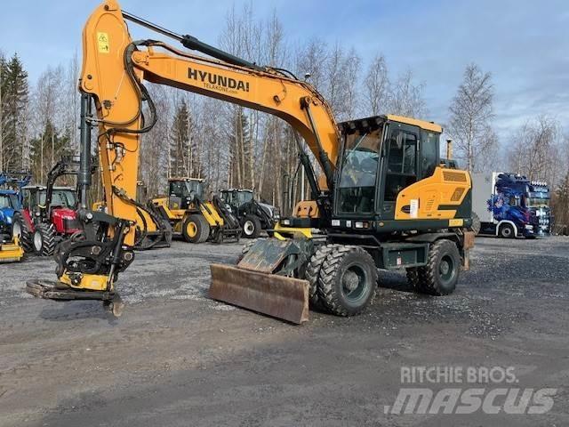 Hyundai HW 140 Gumikerekes kotrók