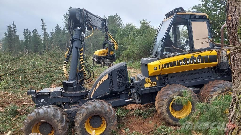 Ponsse Ergo 8W Betakarítók