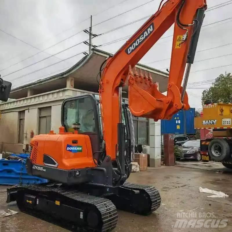 Doosan DX55-9C Mini kotrók < 7t