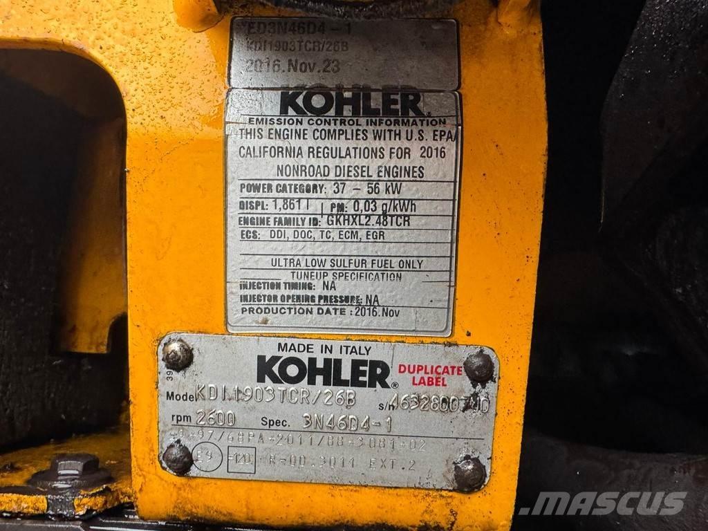 JCB 155 ECO Gumikerekes homlokrakodók