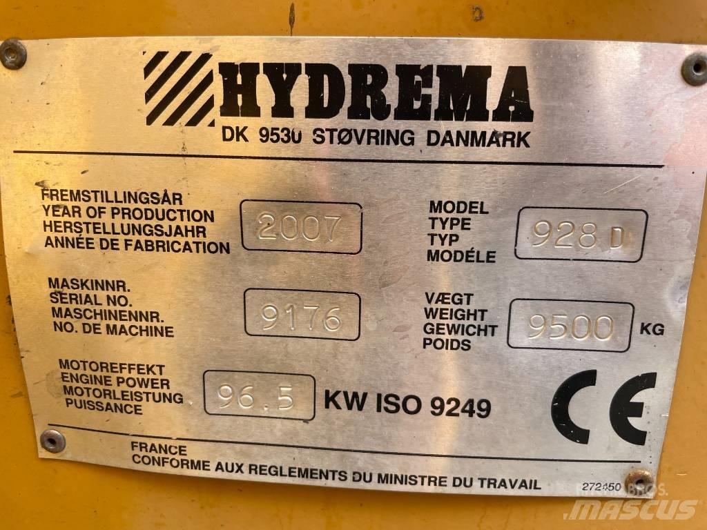 Hydrema 928 D Kotrórakodók