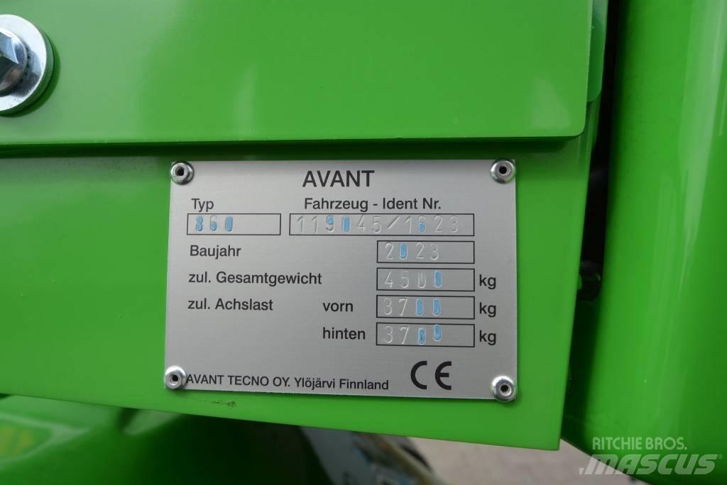 Avant 860 i Mini homlokrakodók