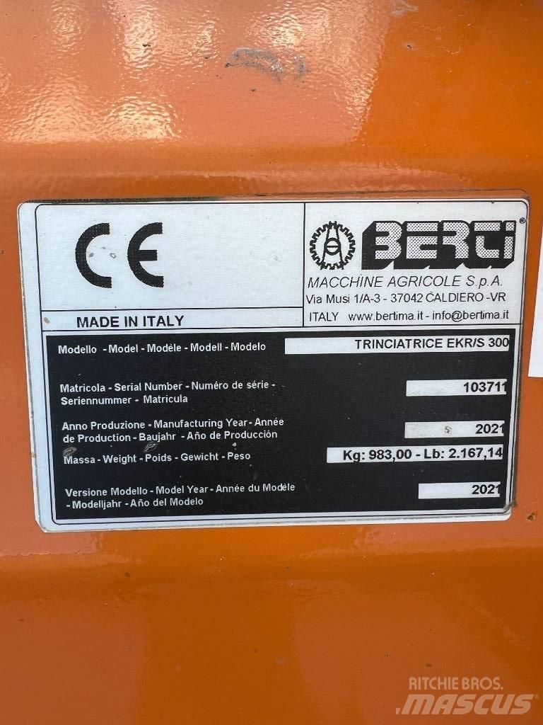 Berti EKR-S 300 Szárzúzók és fűkaszák