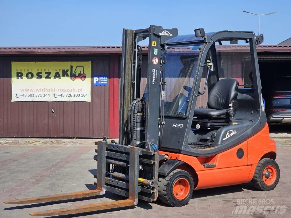 Linde H20T-03 Gázüzemű targoncák