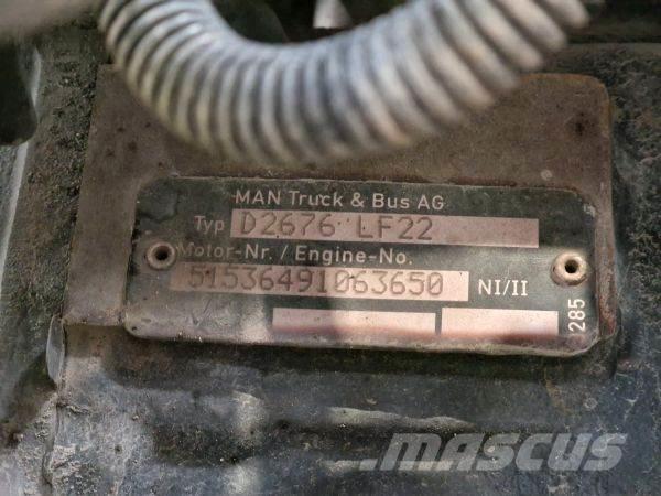 MAN D2676 LF22 Motorok